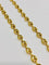 Collier Collier grain de café en or jaune 18K 58 Facettes