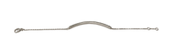 Bracelet Bracelet semi-rivière en or blanc 18K et diamants 58 Facettes