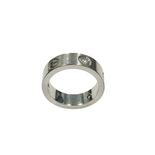 Bague 50 Cartier Love - Bague en or blanc 18k et diamants 58 Facettes