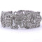 Bracelet Bracelet Art déco en platine 900 et diamants 58 Facettes BR98 '(005319)