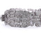 Bracelet Bracelet Art déco en platine 900 et diamants 58 Facettes BR98 '(005319)