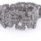 Bracelet Bracelet Art déco en platine 900 et diamants 58 Facettes BR98 '(005319)