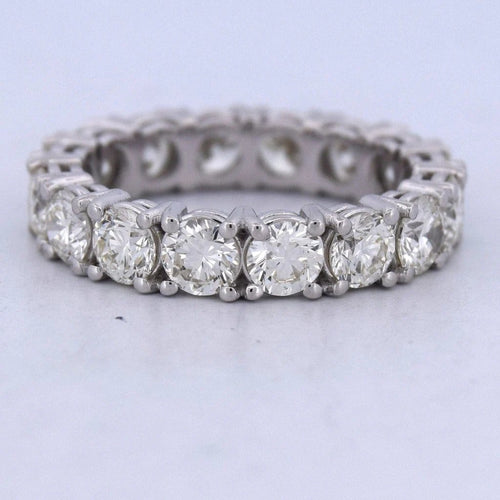 Bague 54 Bague rivière - Bague en or blanc 18 carats et diamants 58 Facettes AN540