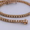 Bracelet Bracelet tennis en or jaune 18 carats et diamants 58 Facettes BR116