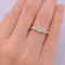 Bague 54 Bague victorienne ancienne en or jaune 18 carats et diamants 58 Facettes AN559