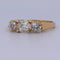 Bague 54 Bague victorienne ancienne en or jaune 18 carats et diamants 58 Facettes AN559
