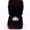 Bague 57 Bague ancienne en or blanc 18 carats et diamants 58 Facettes AN P7