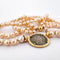 Collier Collier de perles de culture avec pendentif en or jaune 18 carats 58 Facettes CL92