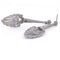 Boucles d'oreilles Boucles d'oreilles pendantes en or blanc 18 kt et diamants 58 Facettes OR193 - P25 (05319)