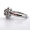 Bague 54 Bague vintage en or blanc 18 carats et diamant 0,25 ct 58 Facettes AN549