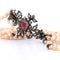 Collier Collier victorien à deux rangs en perles naturelles et diamants 58 Facettes CL101