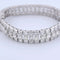 Bracelet Bracelet vintage en platine 950 et diamants (18,50 ct) 58 Facettes BR115
