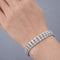Bracelet Bracelet vintage en platine 950 et diamants (18,50 ct) 58 Facettes BR115