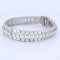 Bracelet Bracelet vintage en platine 950 et diamants (18,50 ct) 58 Facettes BR115