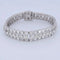 Bracelet Bracelet vintage en platine 950 et diamants (18,50 ct) 58 Facettes BR115