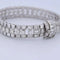 Bracelet Bracelet vintage en platine 950 et diamants (18,50 ct) 58 Facettes BR115