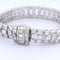 Bracelet Bracelet vintage en platine 950 et diamants (18,50 ct) 58 Facettes BR115