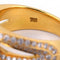 Bague 56 Bague vintage en or jaune 18 carats et diamant taille brillant 58 Facettes AN562