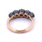 Bague 55 Bague victorienne en or 14k, argent 925 et diamants 1,45 ct 58 Facettes AN427