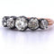 Bague 55 Bague victorienne en or 14k, argent 925 et diamants 1,45 ct 58 Facettes AN427