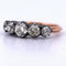 Bague 55 Bague victorienne en or 14k, argent 925 et diamants 1,45 ct 58 Facettes AN427