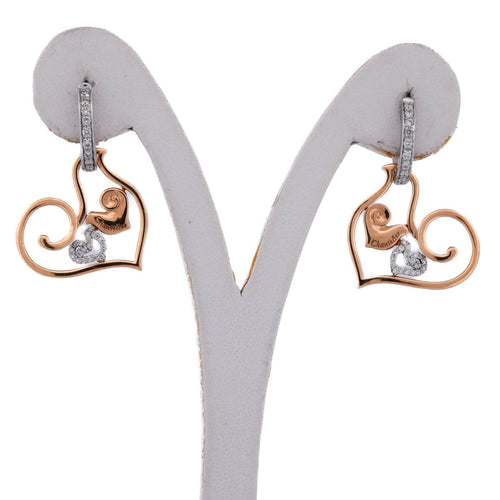 Boucles d'oreilles Chantecler - Boucles d'oreilles en or 18 ct et diamants 58 Facettes OR31 '(00519)
