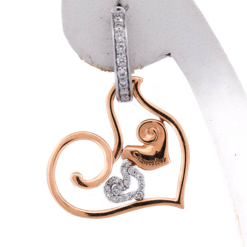 Boucles d'oreilles Chantecler - Boucles d'oreilles en or 18 ct et diamants 58 Facettes OR31 '(00519)