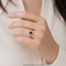 Bague 58 Bague vintage en or jaune, saphir et diamants 58 Facettes AN581 '(00539)