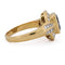 Bague 58 Bague vintage en or jaune, saphir et diamants 58 Facettes AN581 '(00539)