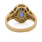 Bague 58 Bague vintage en or jaune, saphir et diamants 58 Facettes AN581 '(00539)
