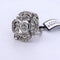 Bague 62 Bague Art déco en or blanc 18 carats et diamants 58 Facettes