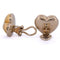 Boucles d'oreilles Boucles d'oreilles cœur vintage en or jaune 18 kt et diamants 58 Facettes OR51 '(00519)