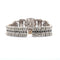 Bracelet Bracelet Art déco en platine et diamants taille ancienne 58 Facettes