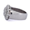 Bague 55 Bague en or blanc 18 kt et diamants 58 Facettes AN125 '(05119)