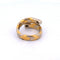 Bague 51 Bague vintage en or jaune 18 carats et diamants, années 1980 58 Facettes AN230 '(0889)