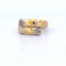 Bague 51 Bague vintage en or jaune 18 carats et diamants, années 1980 58 Facettes AN230 '(0889)