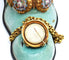 Broche Ensemble de micromosaïques ancien en 3 pièces (1850) 58 Facettes CL20