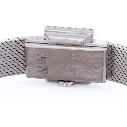 Montre Nobellux - Montre bracelet vintage en or blanc 18 ct et diamants 58 Facettes OR36 '(00949)
