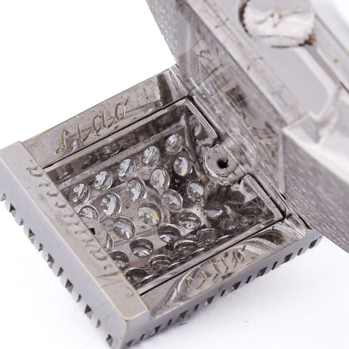 Montre Nobellux - Montre bracelet vintage en or blanc 18 ct et diamants 58 Facettes OR36 '(00949)
