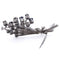 Broche Broche florale - Or blanc 18 carats, saphirs et diamants 58 Facettes SP23 '(0199)