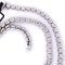 Collier Collier tennis en or blanc 18 carats et diamants 58 Facettes
