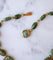 Collier Néo-égyptien - Collier ancien en or jaune et turquoises 58 Facettes