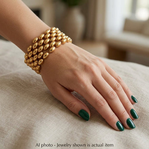 Bracelet Bracelet en or 18 kt - Années 1950 58 Facettes