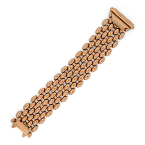 Bracelet Bracelet en or 18 kt - Années 1950 58 Facettes