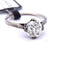 Bague 49 Bague en or jaune 18 carats avec diamant taille ancienne 58 Facettes
