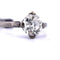 Bague 49 Bague en or jaune 18 carats avec diamant taille ancienne 58 Facettes