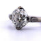 Bague 49 Bague en or jaune 18 carats avec diamant taille ancienne 58 Facettes