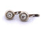 Boucles d'oreilles Boucles d'oreilles anciennes en diamants - Or blanc 58 Facettes
