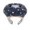 Bague 54 Bague cocktail en or blanc 18 kt, aigue-marine, saphirs et diamants 58 Facettes AN329 (00649)