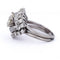 Bague 47 Bague rétro en platine avec diamants 58 Facettes AN340 '(00539)